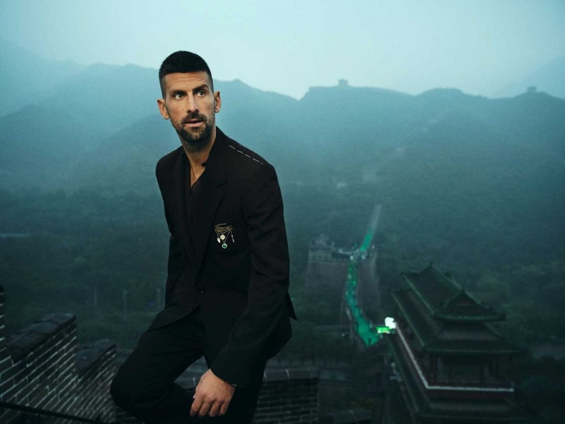 Novak Djokovic na Grande Muralha da China: um encontro lendário promovido pela Lacoste