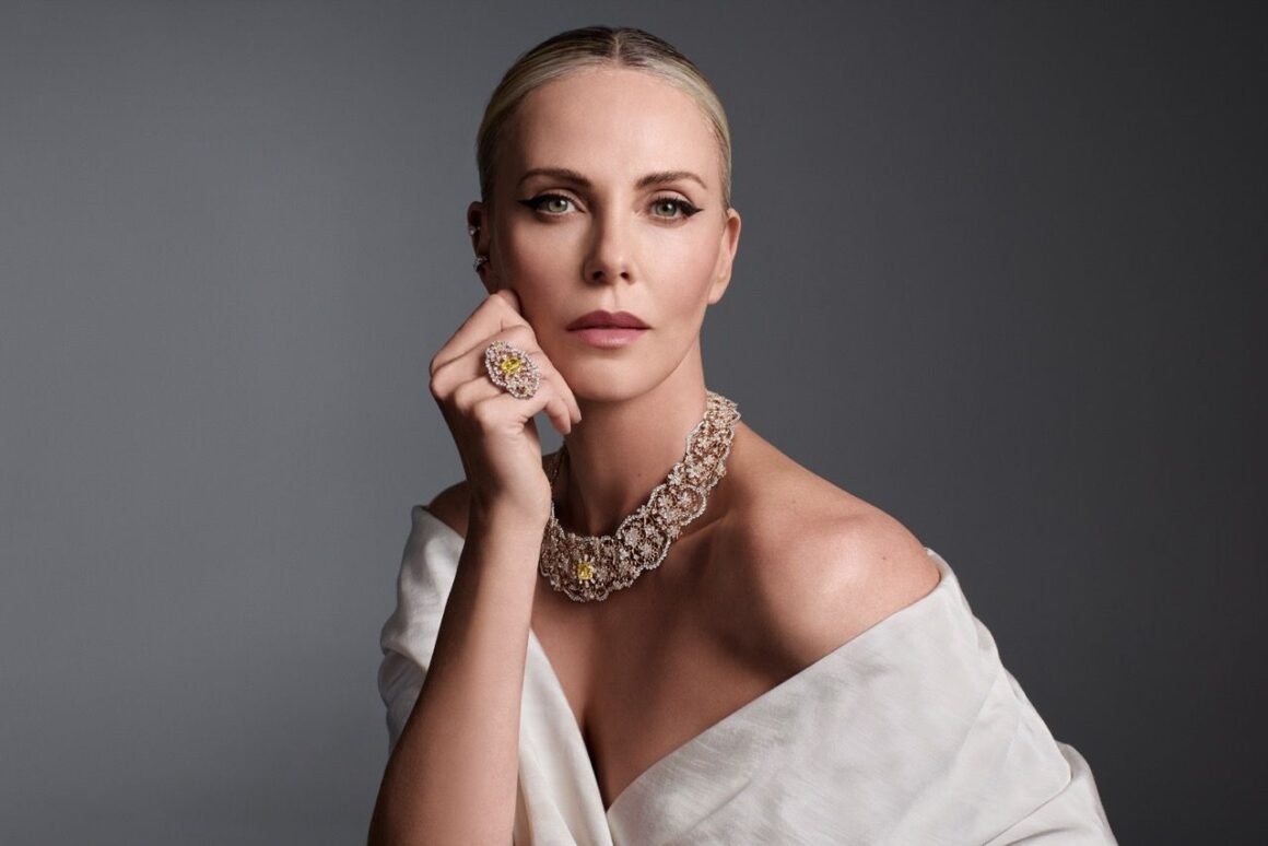 A arte atemporal da Dior haute joaillerie ganha novas formas com Charlize Theron