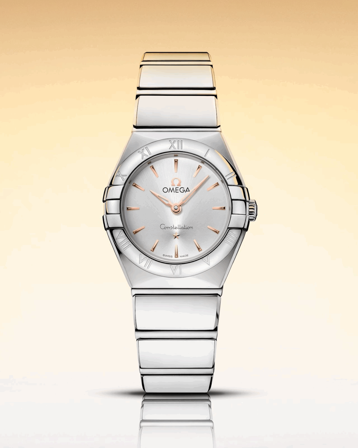 OMEGA apresenta novos Constellation 25 mm e 28 mm com design totalmente polido