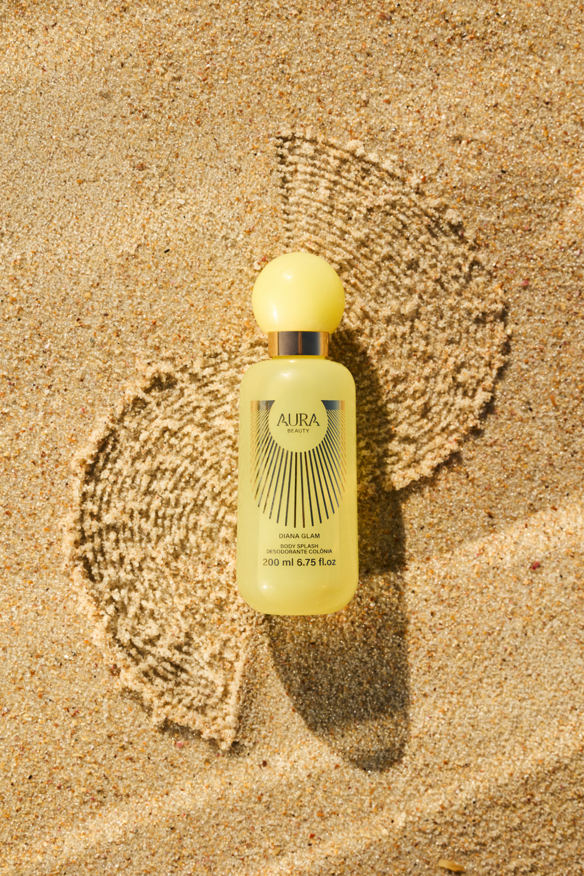 AURA Beauty lança Diana Glam, novo body splash inspirado na força e liberdade feminina