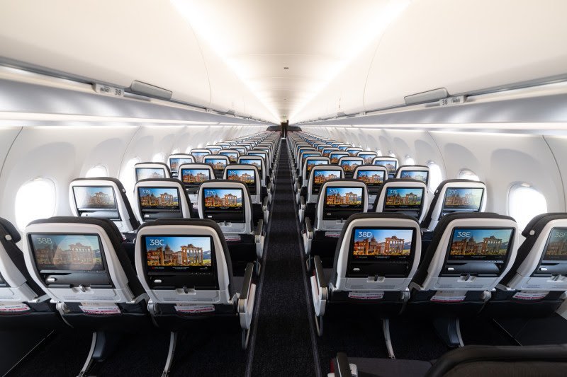 Air Canada inaugura nova era com estreia do Airbus A321XLR