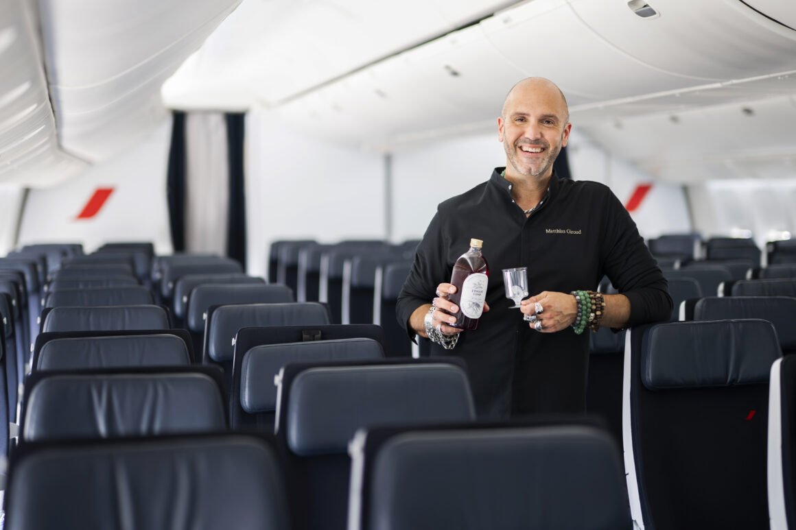 Air France eleva a experiência a bordo com nova coleção de coquetéis assinada por Matthias Giroud
