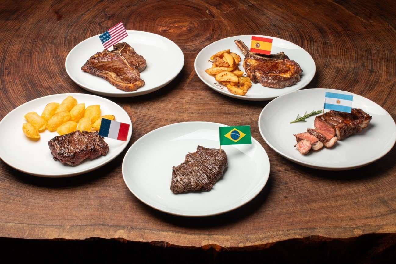 Templo da Carne lança menu inspirado em cinco potências do futebol mundial