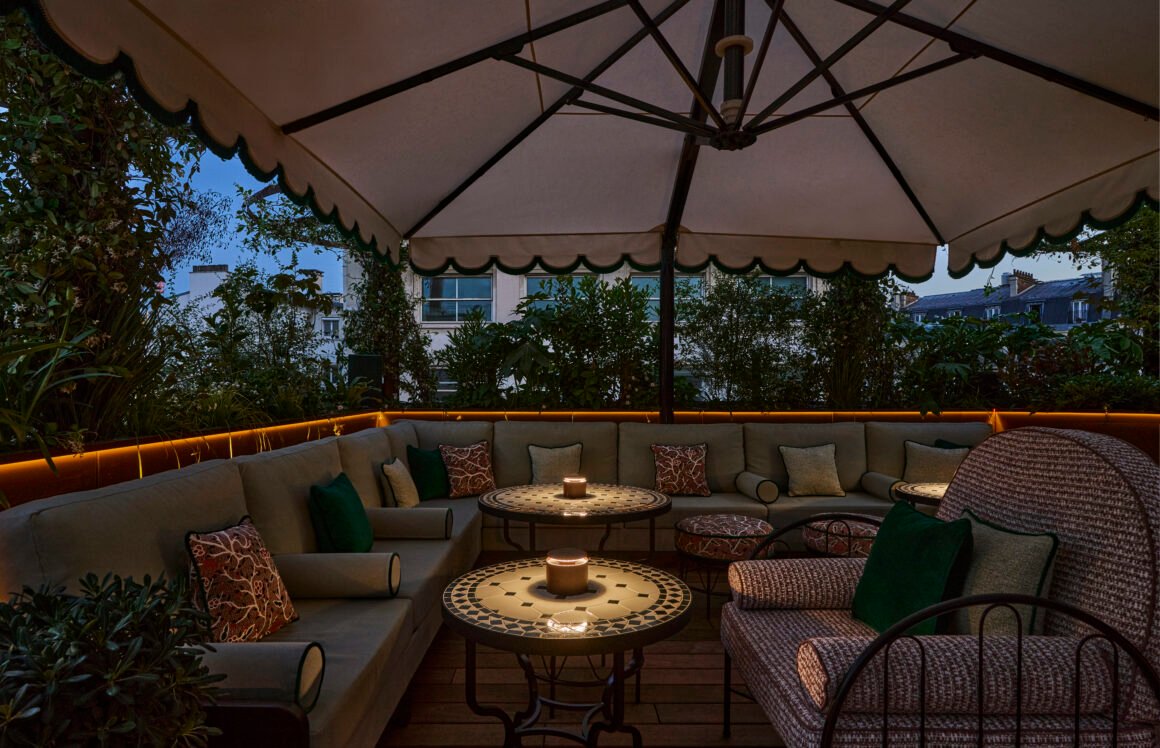 Fouquet’s Paris inaugura rooftop com inspiração japonesa e vista para a Torre Eiffel