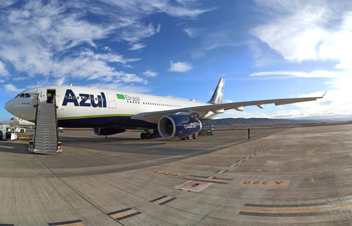 Azul recebe primeiro Airbus A330 e reforça expansão das rotas internacionais