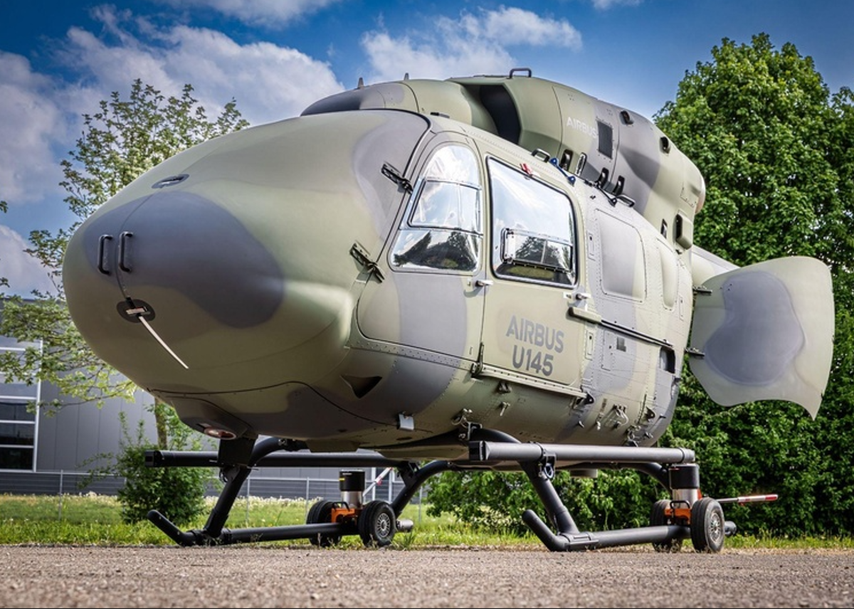 Airbus apresenta U145, versão autônoma do helicóptero H145