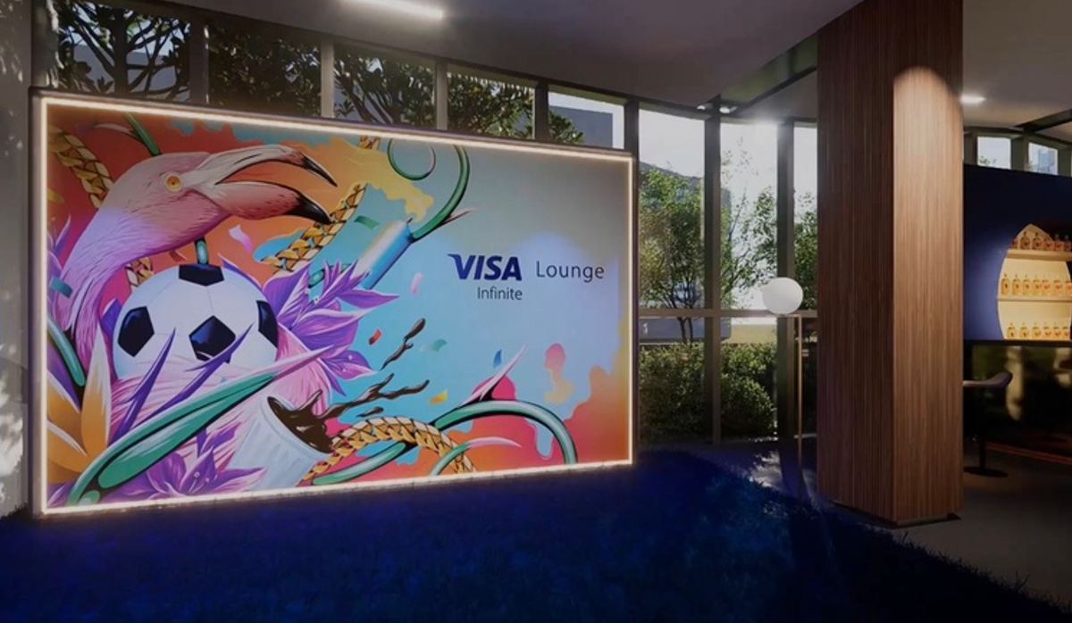 Visa inaugura lounge exclusivo em Miami para clientes Visa Infinite durante grande evento esportivo internacional