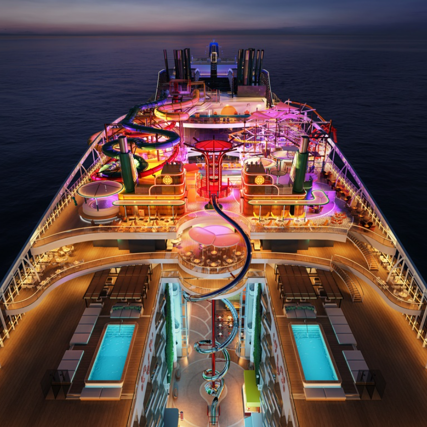 MSC World Asia terá o maior tobogã em alto-mar e reforça aposta em entretenimento para toda a família