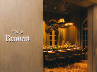 Ruinart inaugura sala exclusiva no Tangará Jean-Georges, no Palácio Tangará
