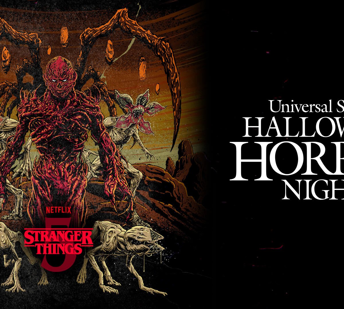 Halloween Horror Nights leva Stranger Things para a temporada final em nova atração da Universal