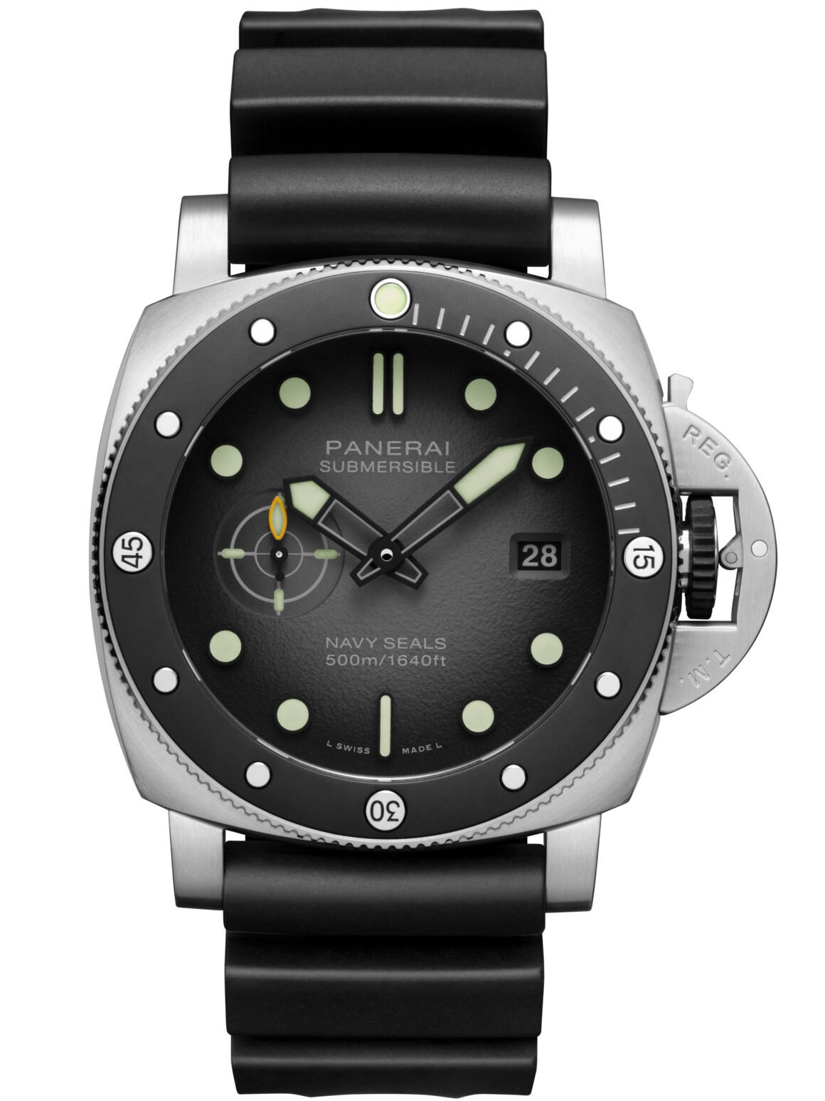 Panerai lança o novo Submersible Navy SEALs PAM01738 com resistência a 500 metros