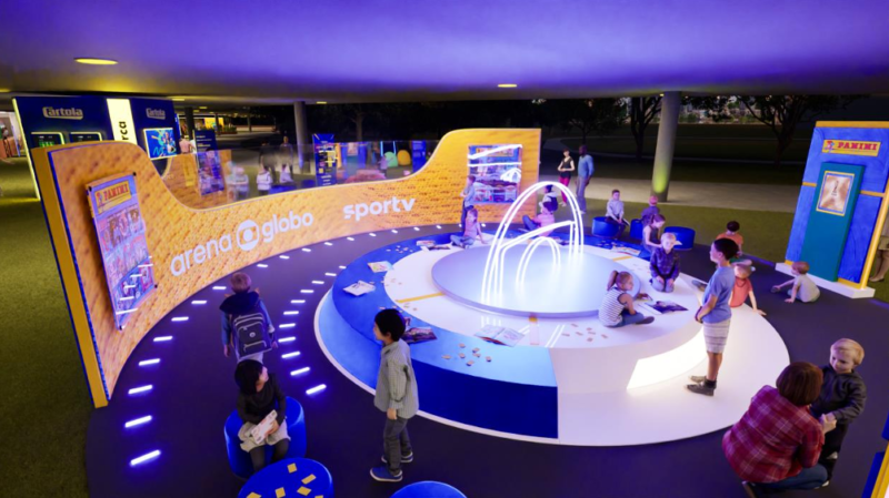 Epson leva projeção e impressão para a Arena Globo em São Paulo