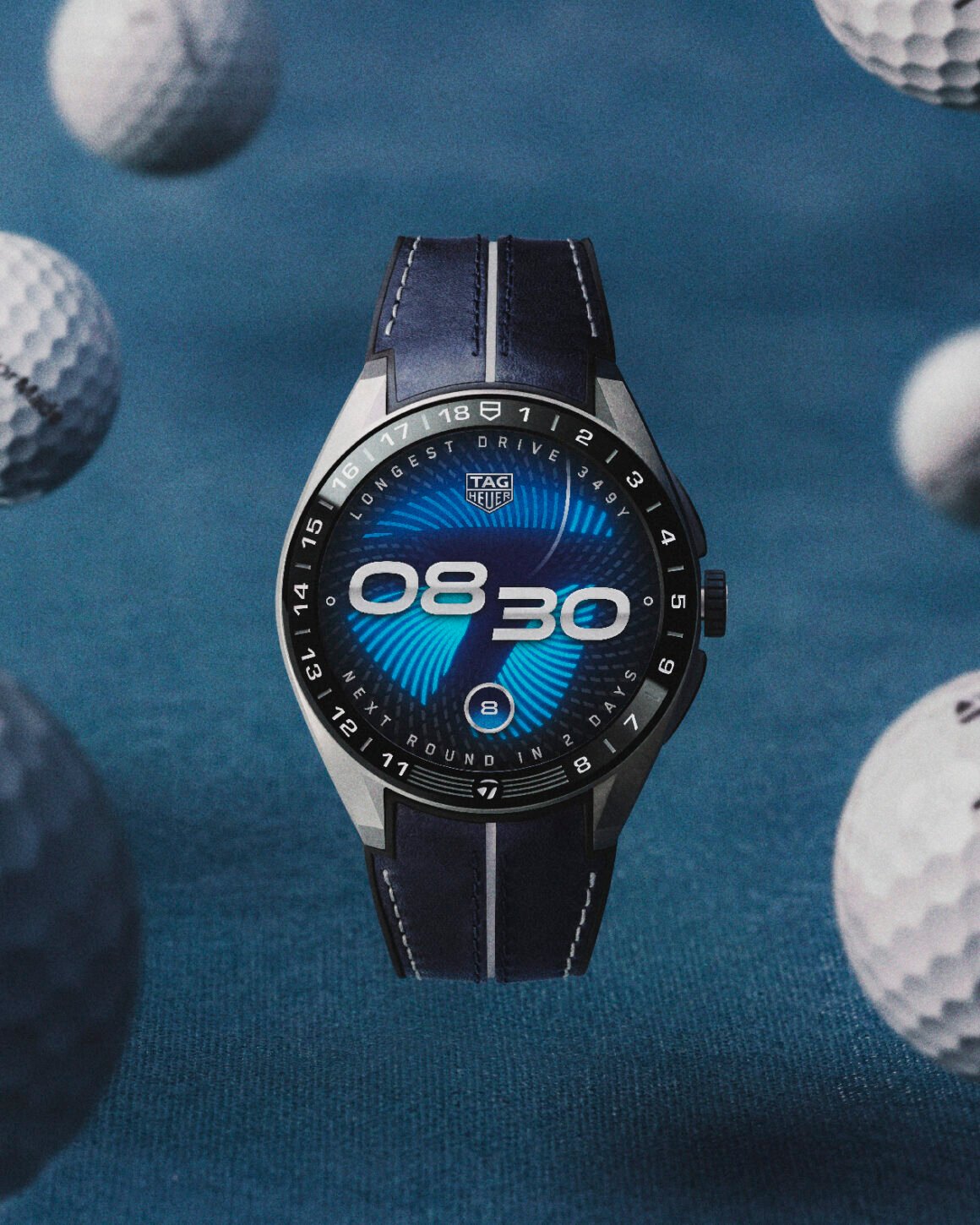 TAG Heuer e TaylorMade lançam relógio inteligente que promete revolucionar a experiência no golfe