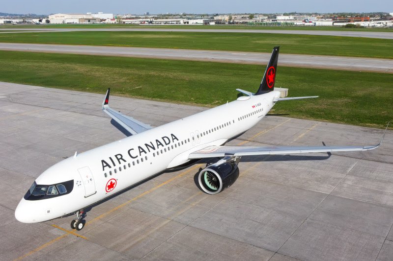 Air Canada inaugura nova era com estreia do Airbus A321XLR