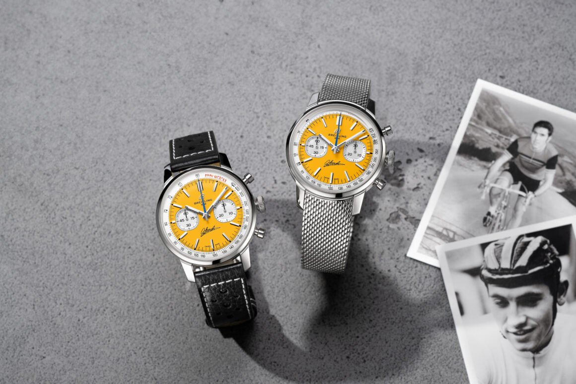 Breitling homenageia Eddy Merckx com relógio de edição limitada