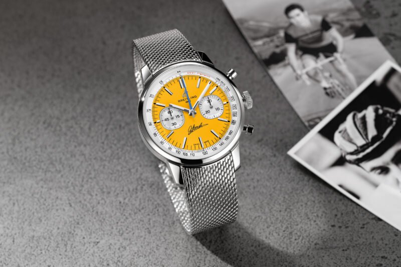 Breitling homenageia Eddy Merckx com relógio de edição limitada