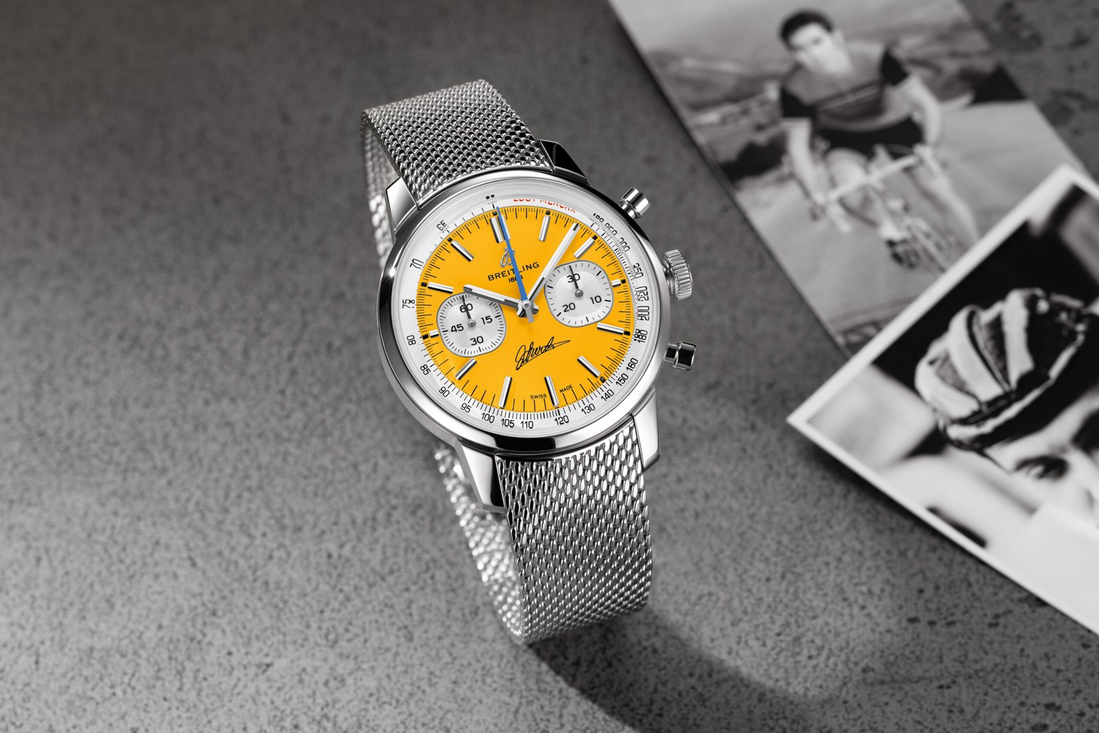 Breitling homenageia Eddy Merckx com relógio de edição limitada