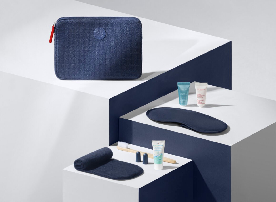 Air France renova amenity kits das cabines premium em voos de longa distância