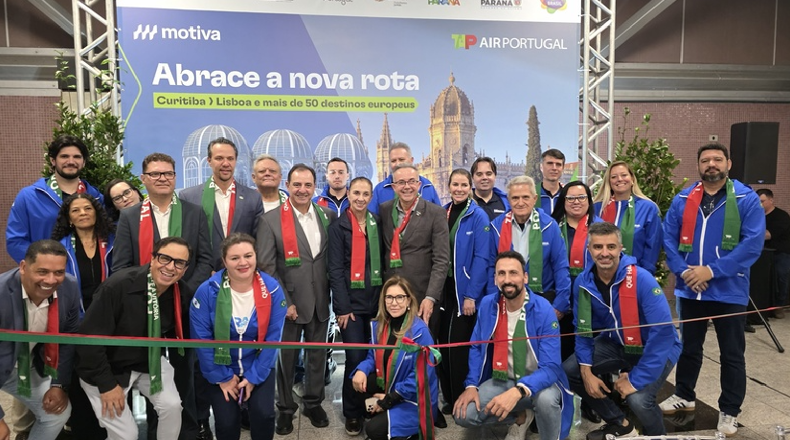 Paraná ganha voo direto da TAP entre Lisboa e Curitiba e amplia conexão com a Europa