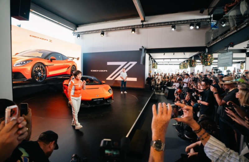 Denza apresenta esportivo Z e tecnologia de recarga em cinco minutos no Festival de Goodwood