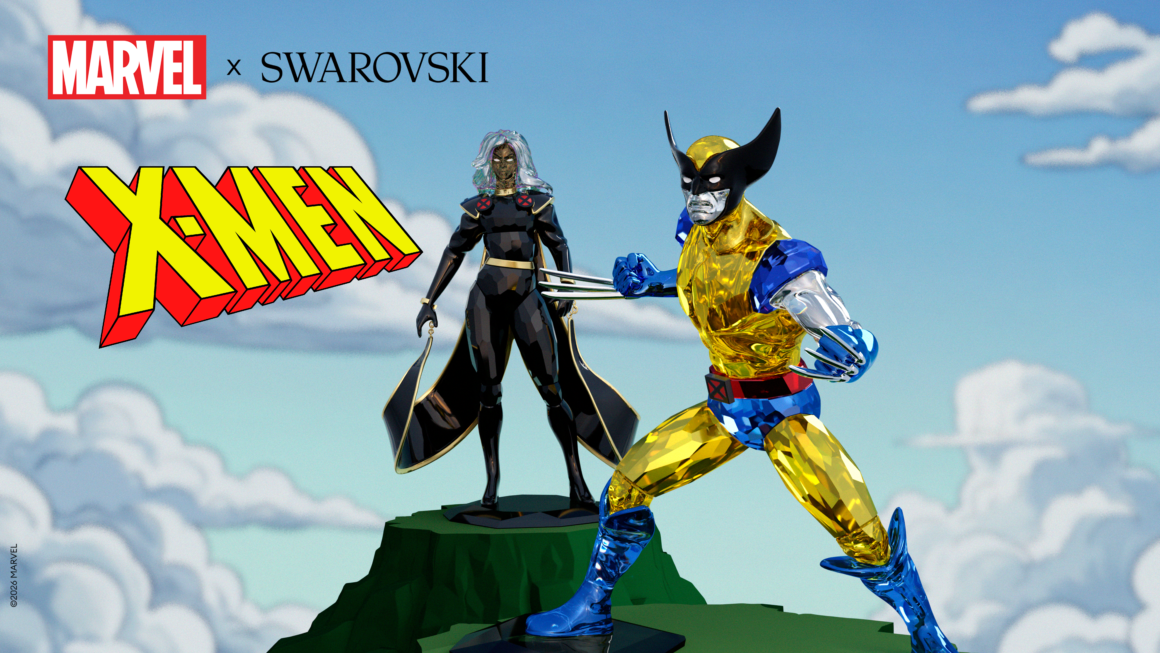 Swarovski transforma os X-Men em esculturas de cristal colecionáveis