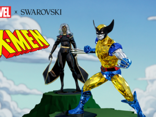 Swarovski transforma os X-Men em esculturas de cristal colecionáveis