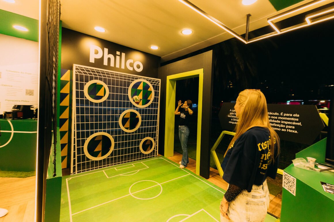 Philco transforma tecnologia em experiência na Arena Brasileira