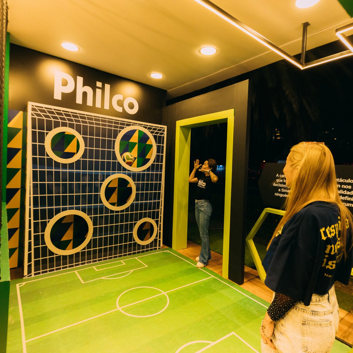 Philco transforma tecnologia em experiência na Arena Brasileira