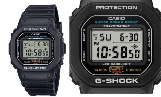 G-SHOCK sugere relógios para diferentes estilos de pais no Dia dos Pais