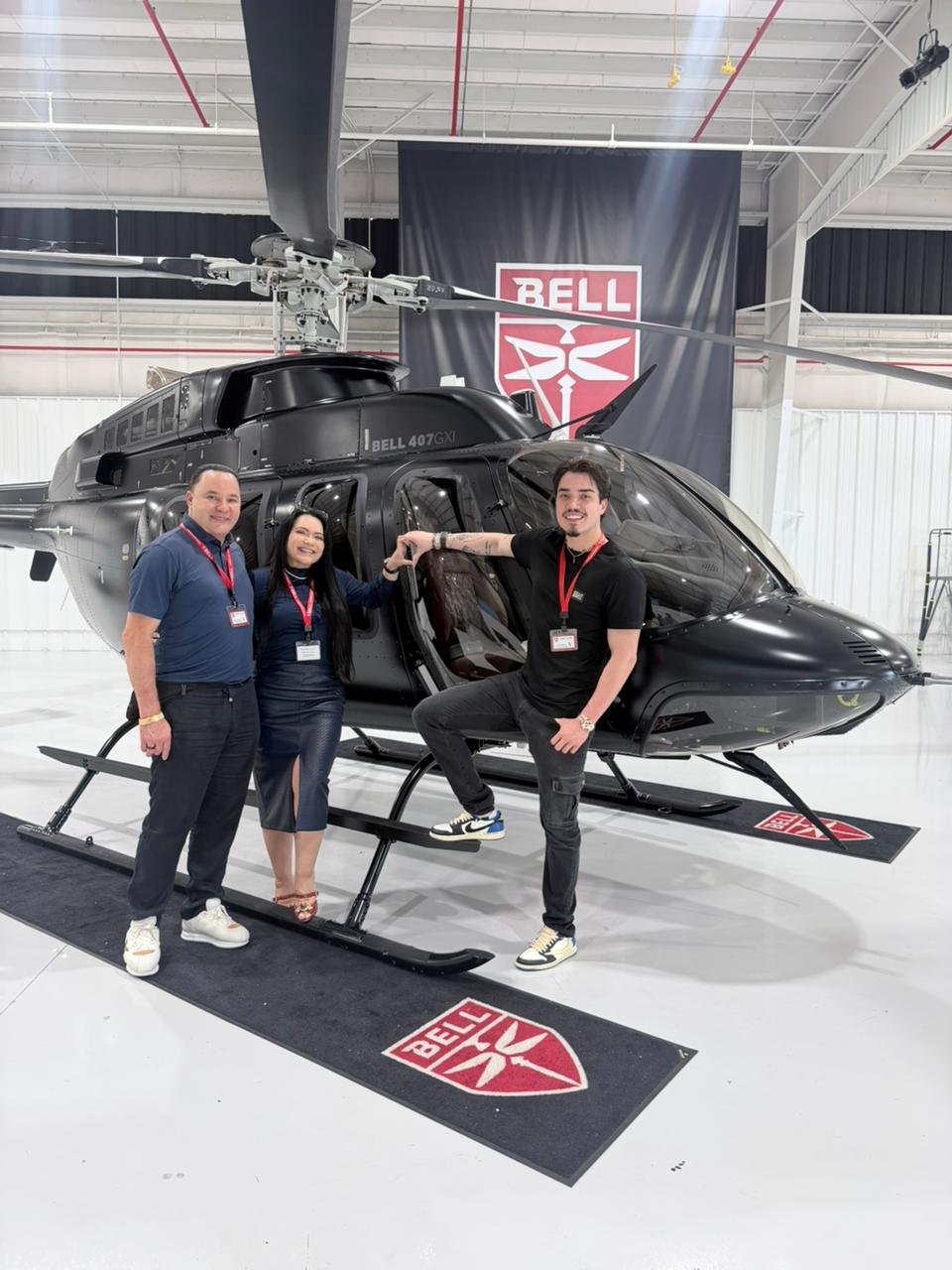 Helicóptero Bell 407GXi chega ao Brasil e marca nova fase da Master Trading na aviação executiva