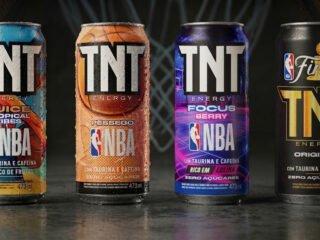 Parceria entre TNT Energy e NBA ganha novos sabores em latas colecionáveis