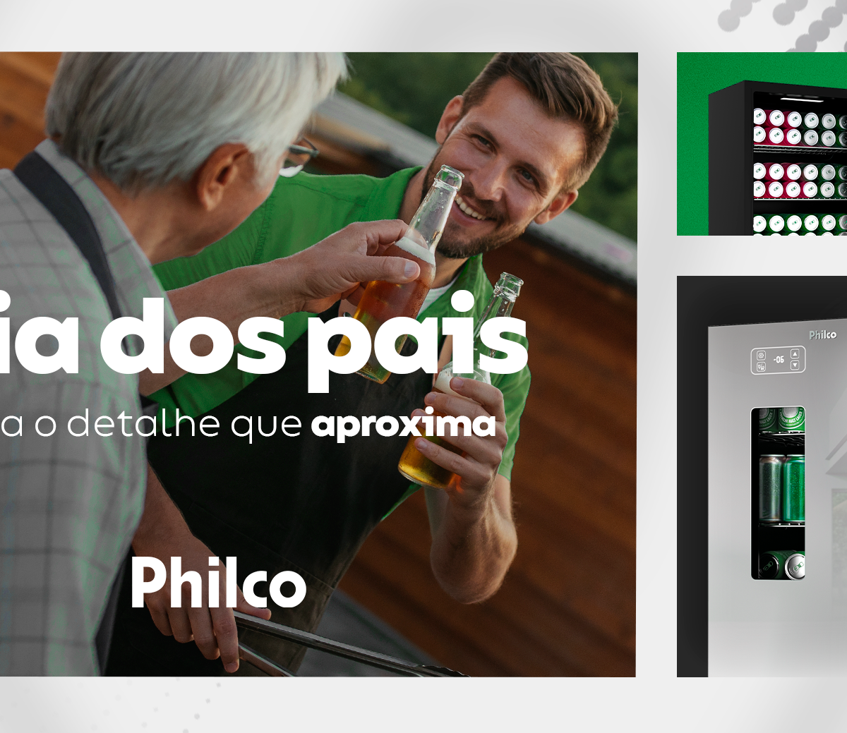 Philco transforma herança familiar em campanha de Dia dos Pais