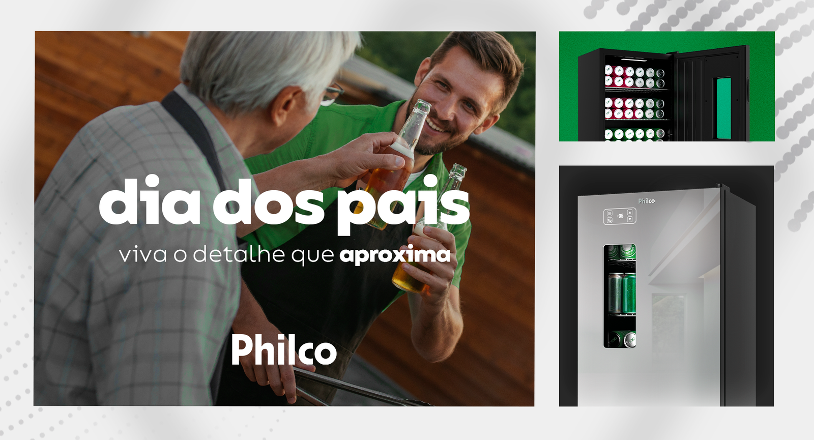 Philco transforma herança familiar em campanha de Dia dos Pais