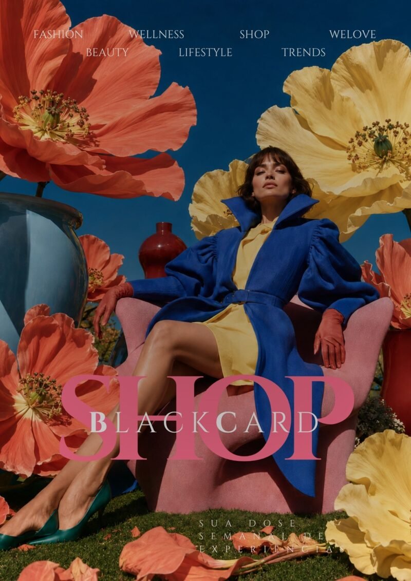 Capa BlackCard Shop da Revista BlackCard