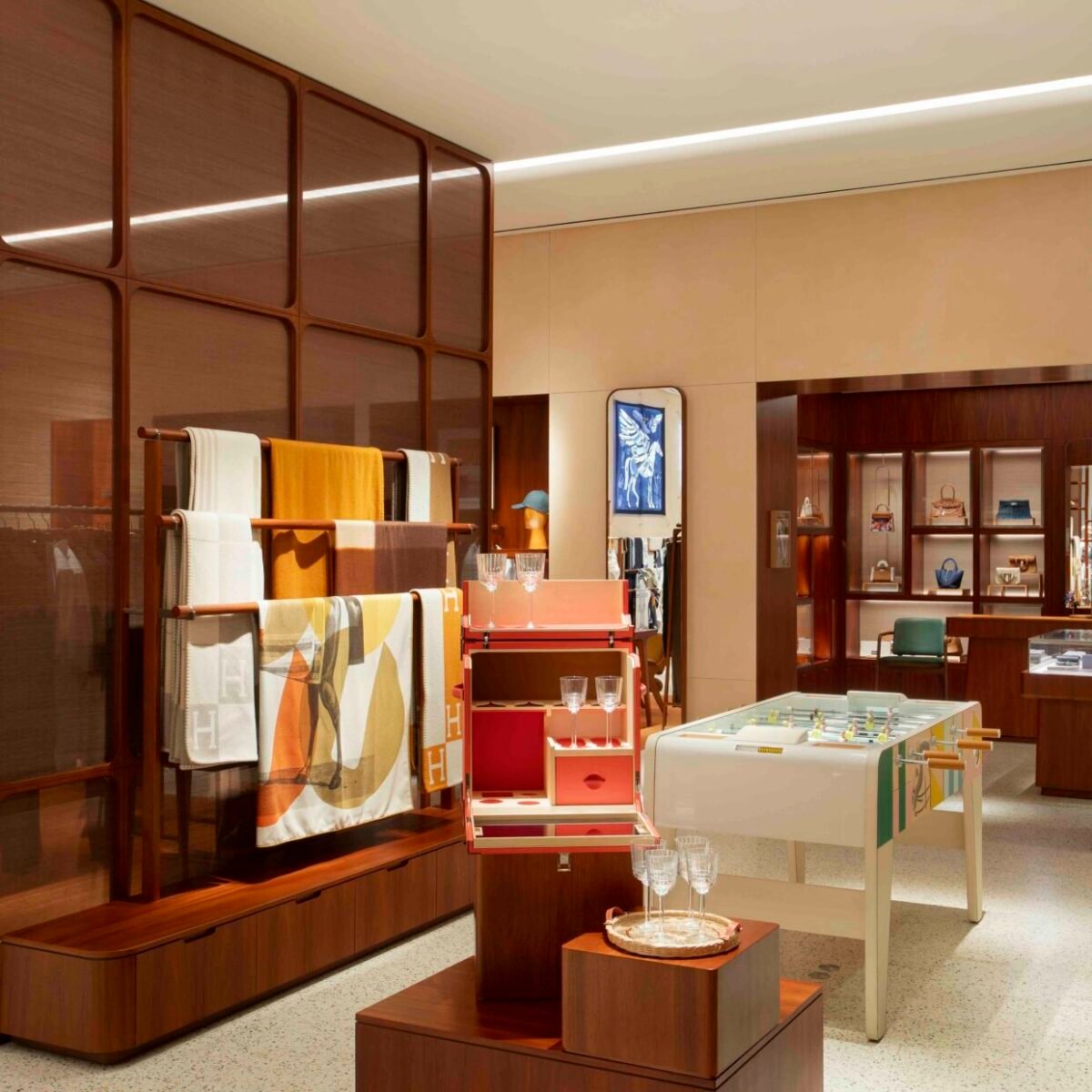 A nova loja da Hermès no Rio quer ser também um lugar de cultura