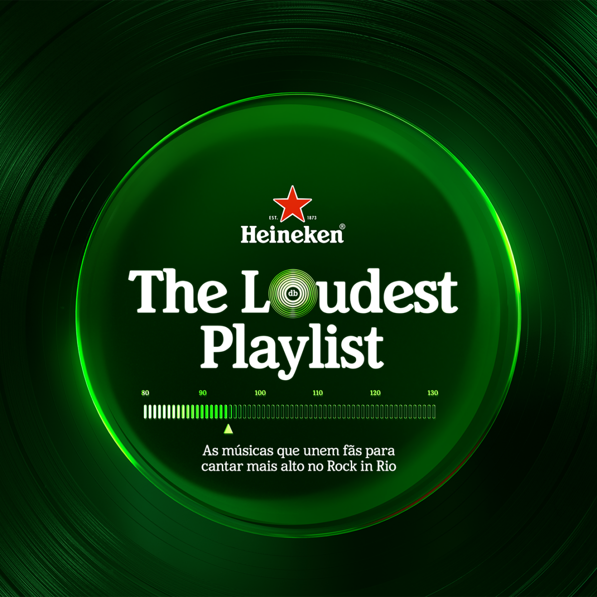 Heineken e Spotify transformam o canto do público do Rock in Rio em playlist