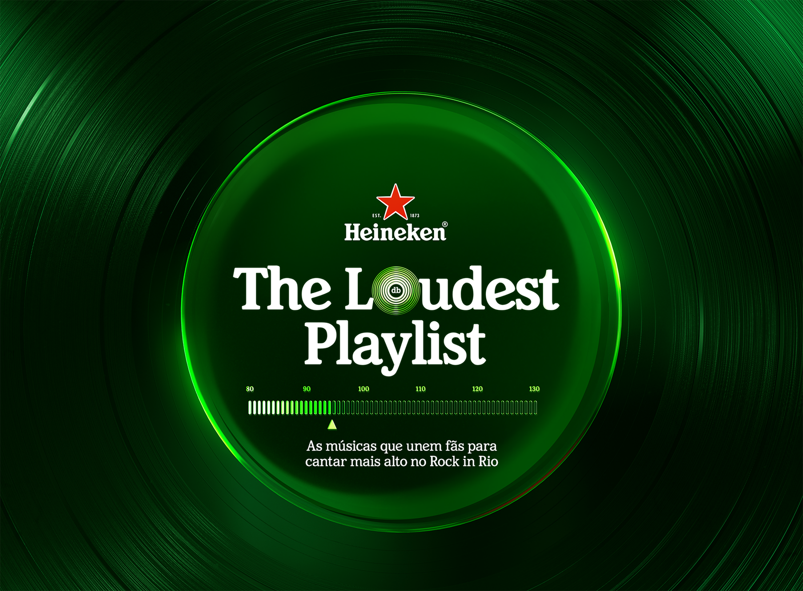 Heineken e Spotify transformam o canto do público do Rock in Rio em playlist