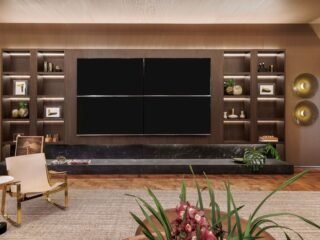Lounge Philco por Bruna Raid propõe refúgio de encontros na CASACOR Minas Gerais 2026