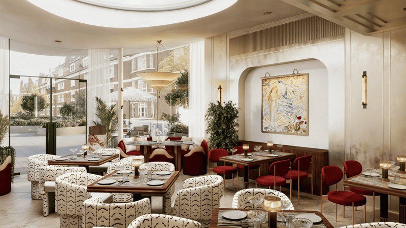 Restaurante Pearl Mayfair em Brown Hart Gardens Londres