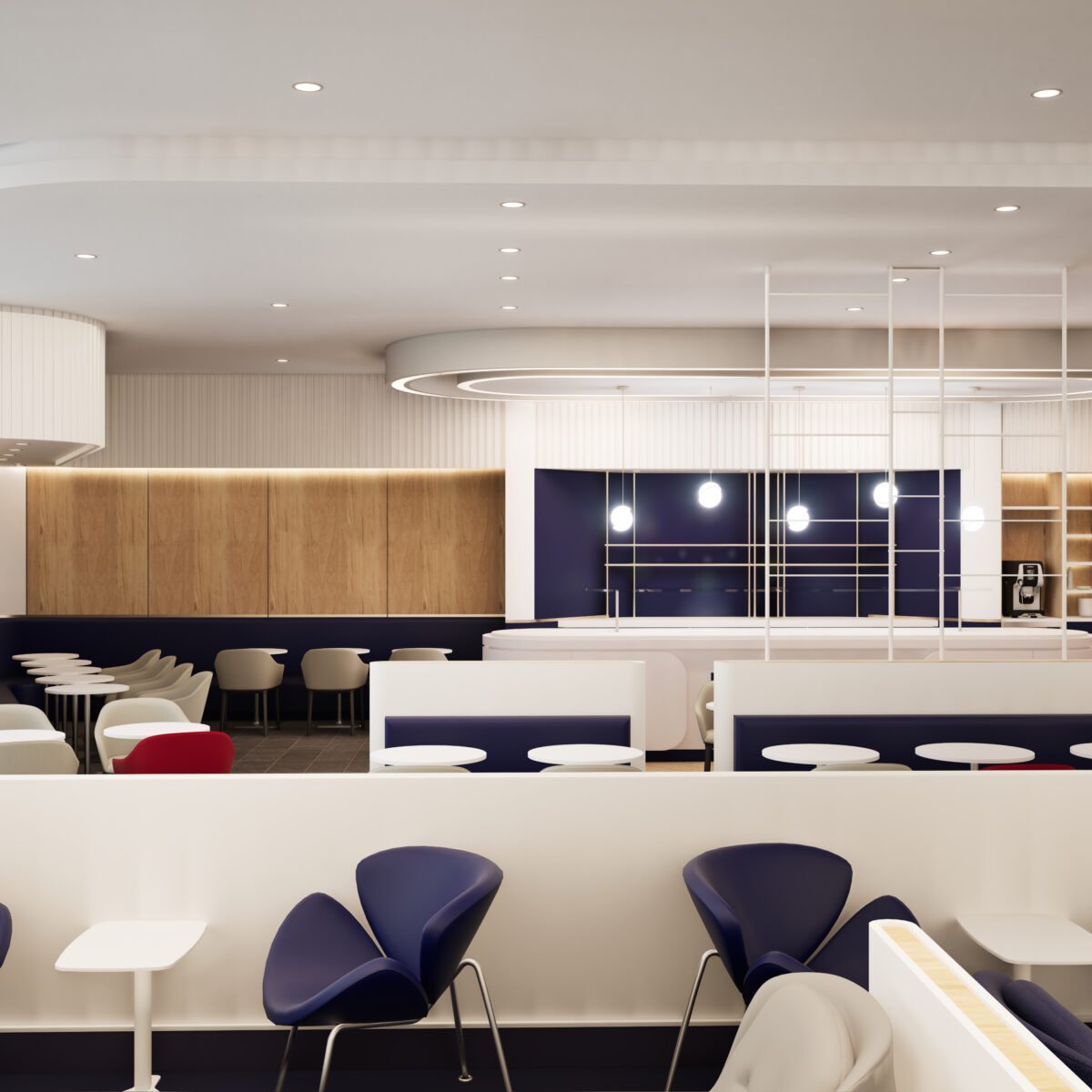 Air France inaugura novo lounge em Frankfurt com design francês e vista para as pistas