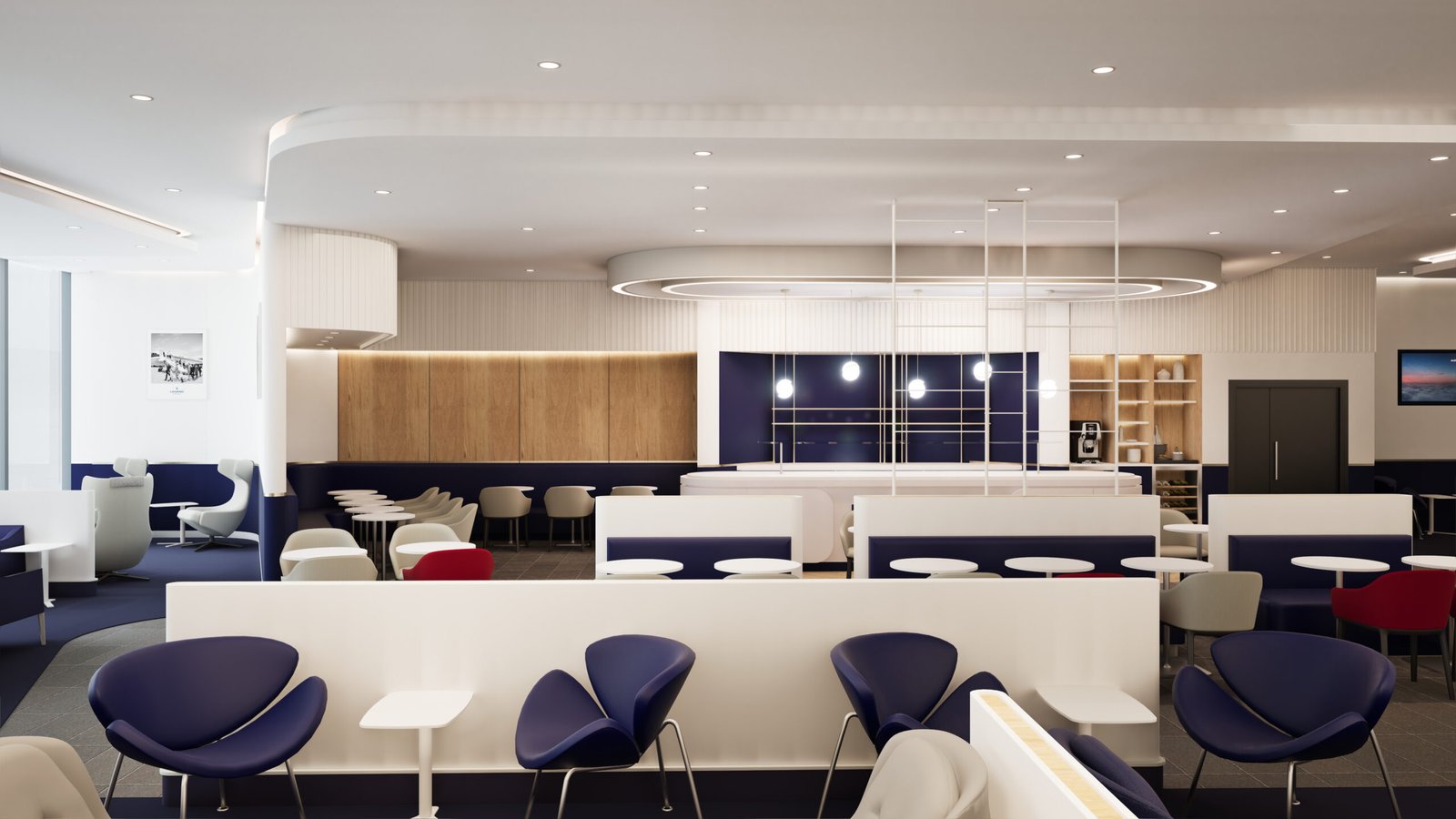 Air France inaugura novo lounge em Frankfurt com design francês e vista para as pistas