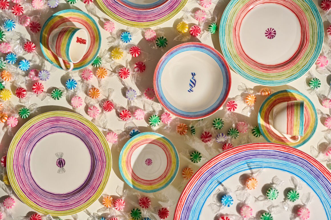 Le Lis Casa lança Candy, coleção de porcelanas para sobremesa e café