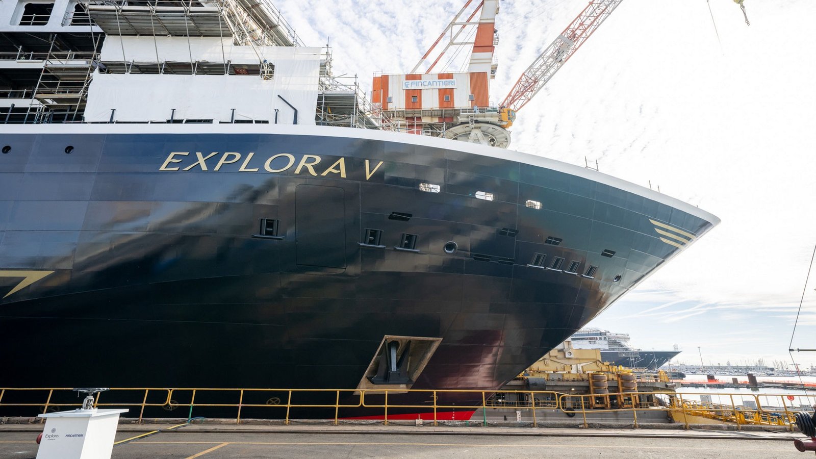 Explora Journeys avança com dois navios de luxo em construção na Itália