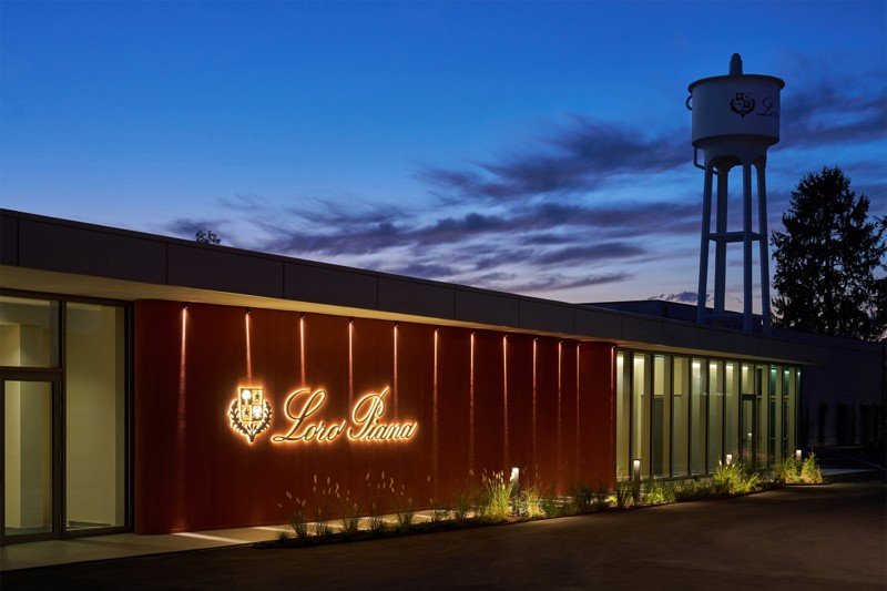Novo centro de malharia da Loro Piana em Ghemme, Itália.