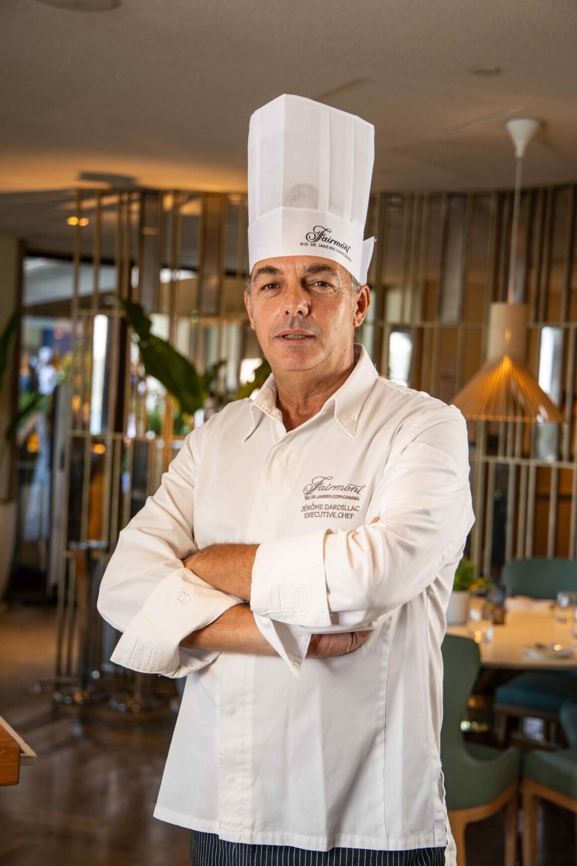 O chef Jérôme Dardillac, do Fairmont Rio de Janeiro Copacabana.