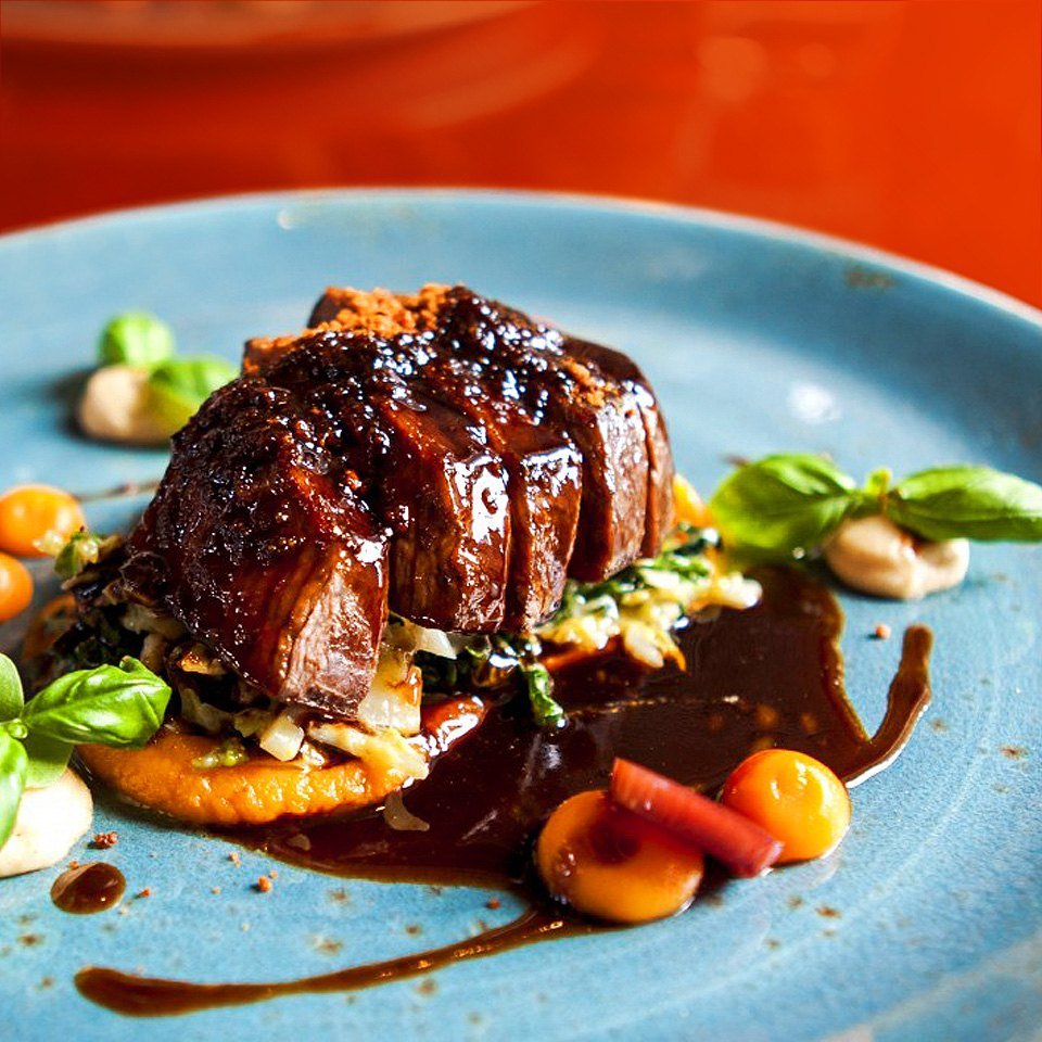 Prato de carne servido em menu da São Paulo Restaurant Week